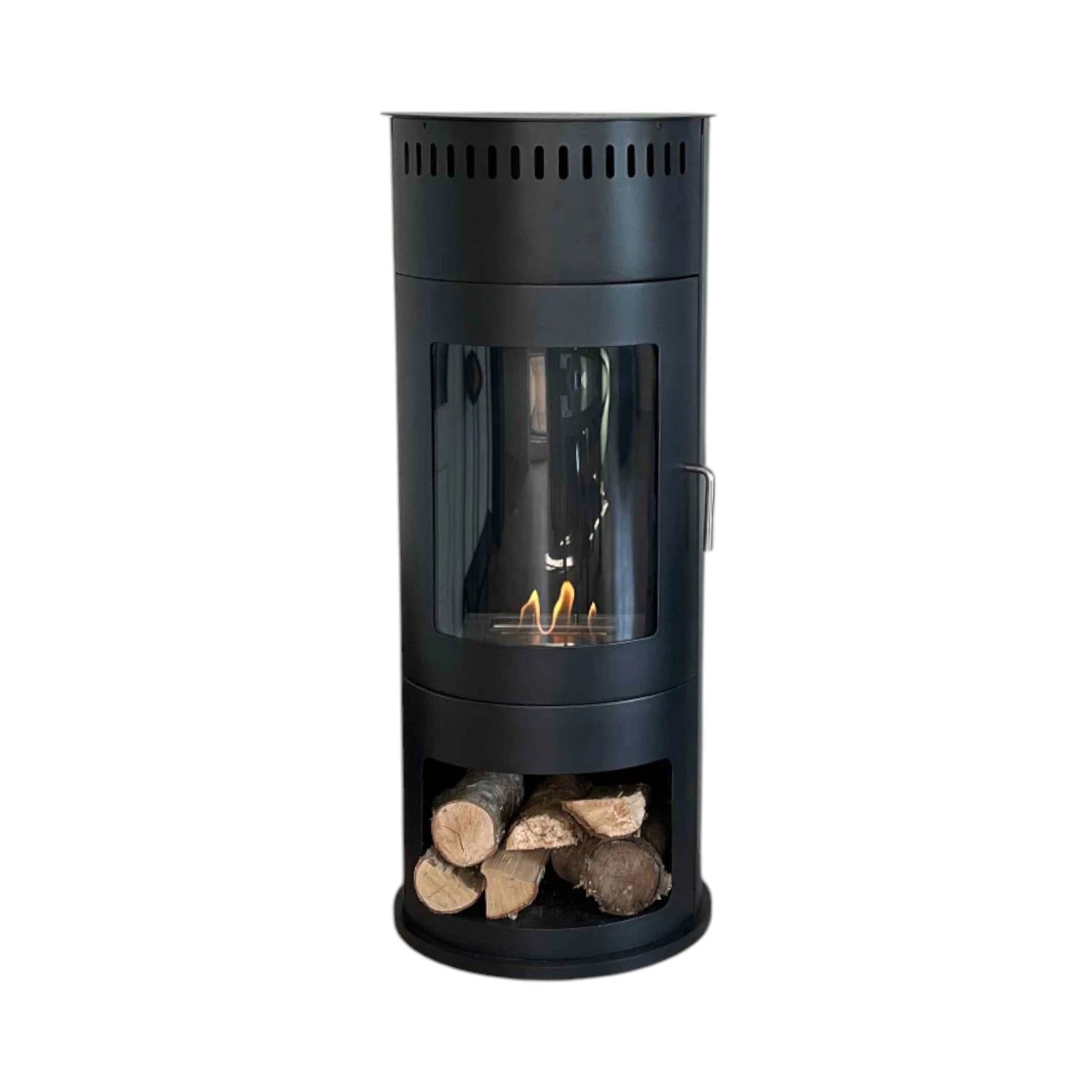Washington - Black bioethanol wood-burning stove