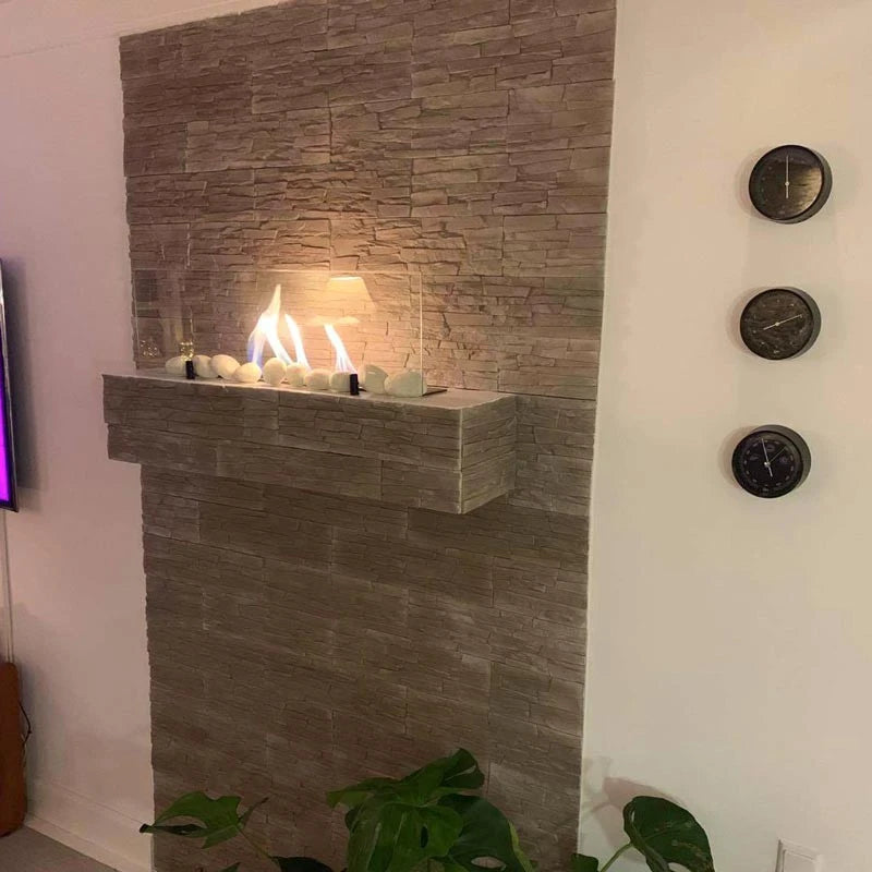 Slimline Burner Steel - 60 cm