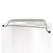 Solo Stove's Yukon fire pit handle in stainless steel