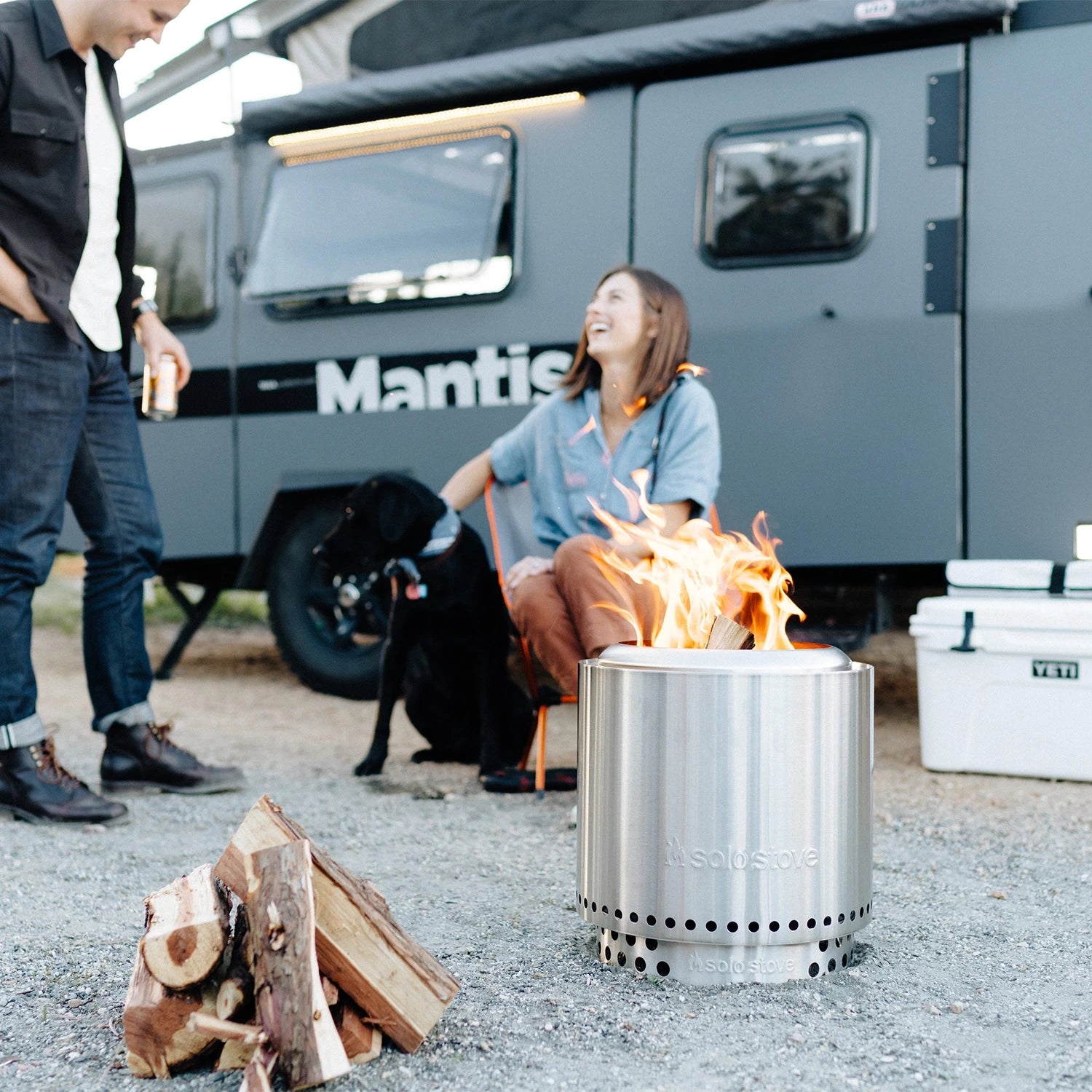 Ranger + Stand 2.0 Smokeless Fire Pit
