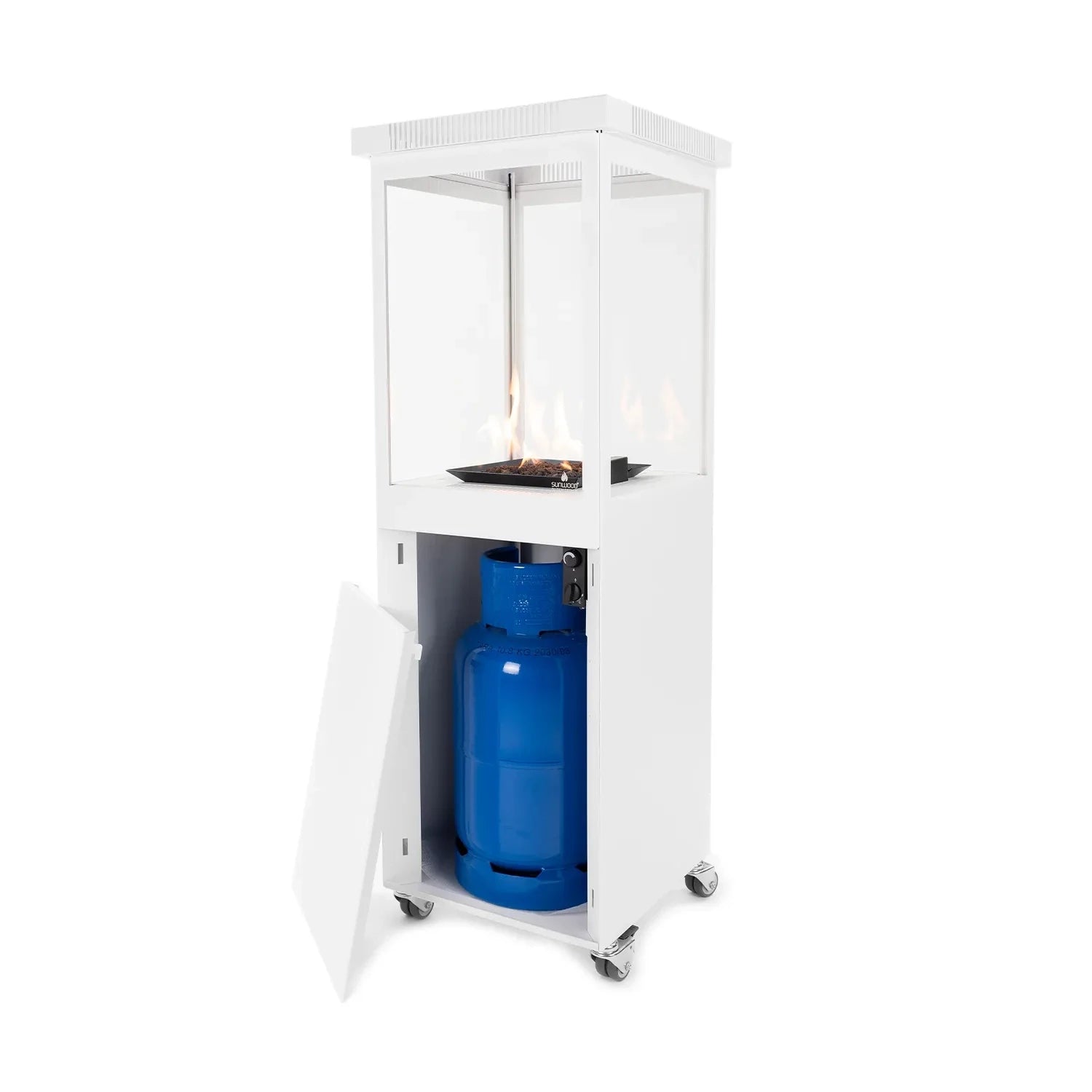 Marino Original - Matte White Patio Fire