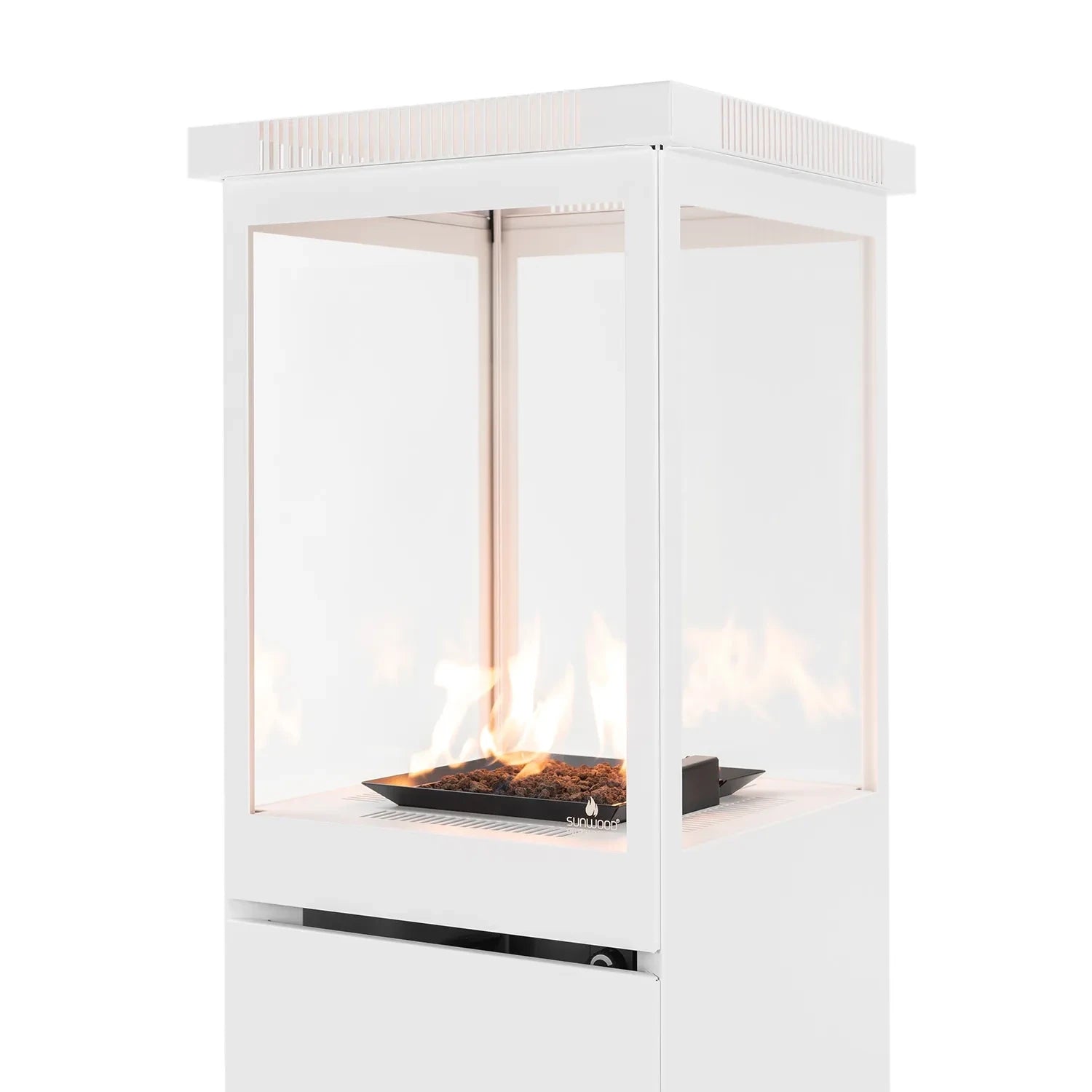 Marino Original - Matte White Patio Fire