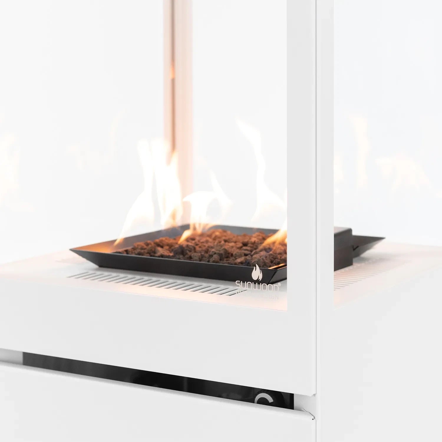 Marino Original - Matte White Patio Fire