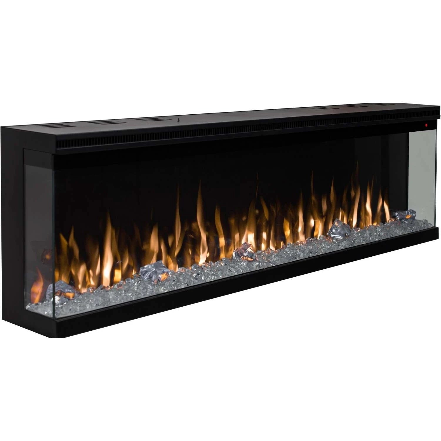 Unique 254 cm Three sided Electric Fireplace