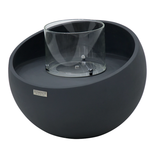 FIRENZE Bioethanol Fire Bowl – Slate Black
