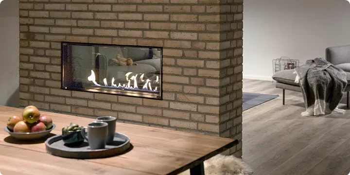 See-through bioethanol fireplace cover image mobile