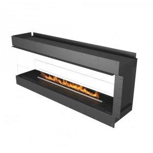 Three-sided Planika Bioethanol Fireplace