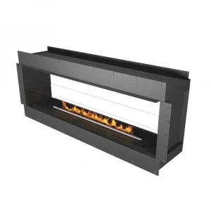 Tunnel Bioethanol Fireplace from Planika