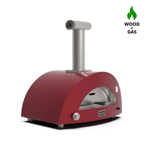 Moderno 2 Pizze Red - Hybrid Fueled Pizza Oven