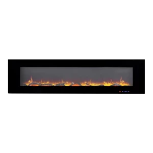Azurite 91 cm - Wall-mounted electric fireplace from ScandiFlames Electric