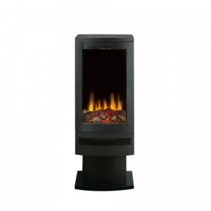 British Fires Bramshaw Pedestal - Freestanding Electric Fireplace in Wood Stove Design