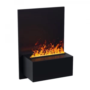 ScandiFlames Electric Brekke Black Water Vapour Fireplace
