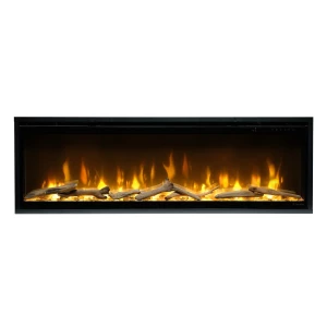 Dimplex Ignite Evolve 50 - Electric fireplace with tumbled glass and driftwood