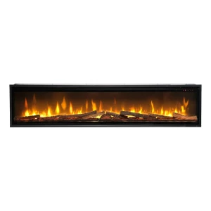 Dimplex Ignite Evolve 74 - Electric fireplace with tumbled glass and driftwood