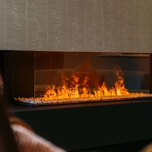 Faber e-MatriX Linear 1300-400 II Wide and Narrow Water Vapour Fireplace