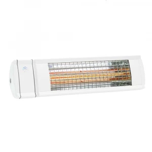 white wall hung patio heater