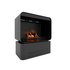 Planika Retro 500 - Freestanding remote controlled bioethanol fireplace