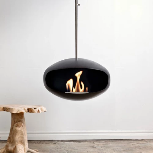 Ceiling Mounted Cocoon Aeris Bio Fireplace Buy Online Here