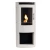 Lincoln - White bioethanol wood-burning stove