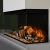 British Fires New Forest 870 - Electric Built-in Fireplace