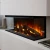 British Fires New Forest 870 - Electric Built-in Fireplace