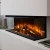 British Fires New Forest 870 - Electric Built-in Fireplace