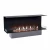 Foco Three 1500 - three sided built in bioethanol fireplace