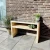 Kabeltromlen Grill Table made from spruce wood- 100 cm