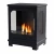 ScandiFlames Honolulu - Freestanding bioethanol fireplace in wood burning stove design and black finish