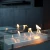 Foco Room Divider 800 - 80 cm wide room divider bioethanol fireplace