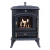 ScandiFlames Molde Free-standing Cast Iron Stove Bioethanol Fireplace