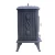 ScandiFlames Molde Free-standing Cast Iron Stove Bioethanol Fireplace