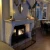 ScandiFlames Nashville - Freestanding bioethanol fireplace in wood burning stove design and black finish