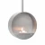 Ottawa Steel 50 cm - Round celing mounted bioethanol fireplace