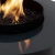 Dot Outdoor Gas Fireplace from Planika