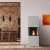 Planika Rock Firplace - Remote controlled BEV bioethanol fireplace with concrete finish