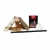 Accessory Set for Bioethanol Fireplaces - Decorative Wood, Glow Flame, Lighter, and Funnel