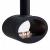 Toronto Black two-sided ceiling mounted bioethanol fireplace