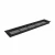 Ventilation Grille Black - 50x10 cm with a ventilation area of 214 cm²