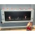 Large White Bio Fireplace for Wall Mounting