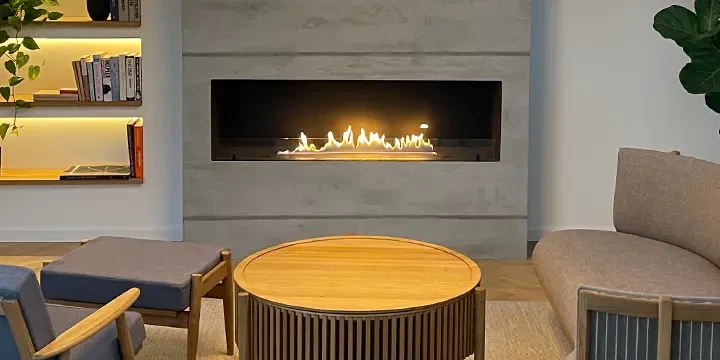 Foco One 1200 Built In Bioethanol Fireplace