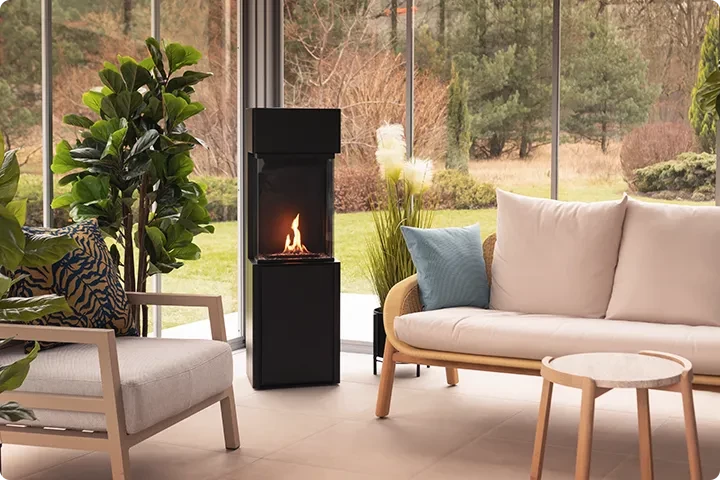 Freestanding Bioethanol Fireplace cover image desktop